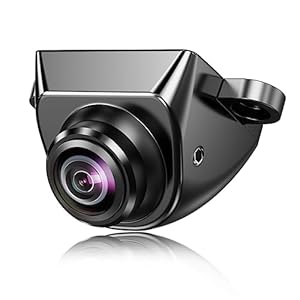 HD Backup/Front/Side View Camera, GreenYi AHD 720P Reverse Rear Cam for Car, SUV, RV, Trailer, Camper, Van, Pickup, Metal Shell, Adjustable Fisheye Lens, 170 Degrees Viewing Angle(Black)