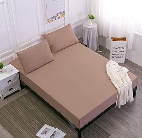Gamukai Bedding Mattress Encasement Twin, Waterproof Mattress Protector, Absorbent, Mattress Cover (Camel, Twin) #TOP4