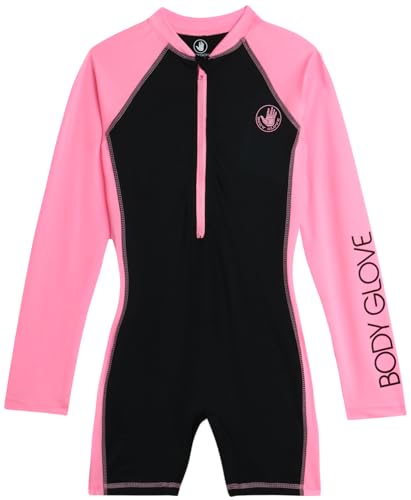 Maillot de bain une pièce filles garçons manches longues taille 2T à 12 ans