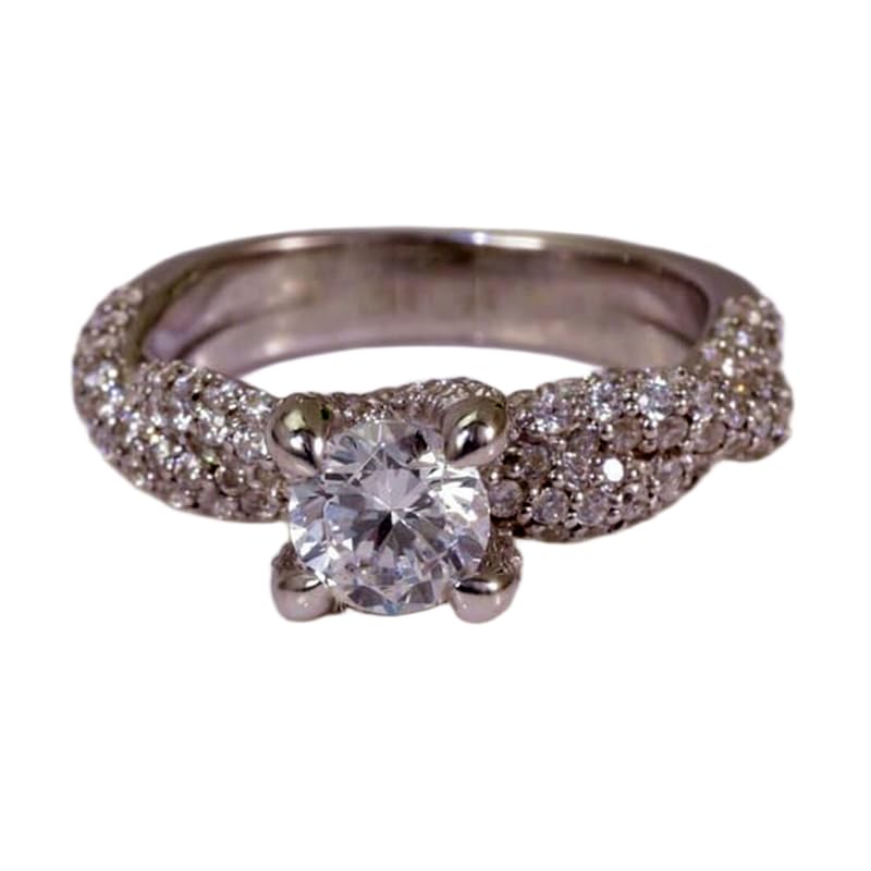 Bague d'éternité en argent 925, le cadeau romantique idéal pour elle
