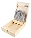 Accusize Industrial Tools 26 Pc Letter Size A to Z H.S.S. Chucking Reamer Set, 5500-SL00