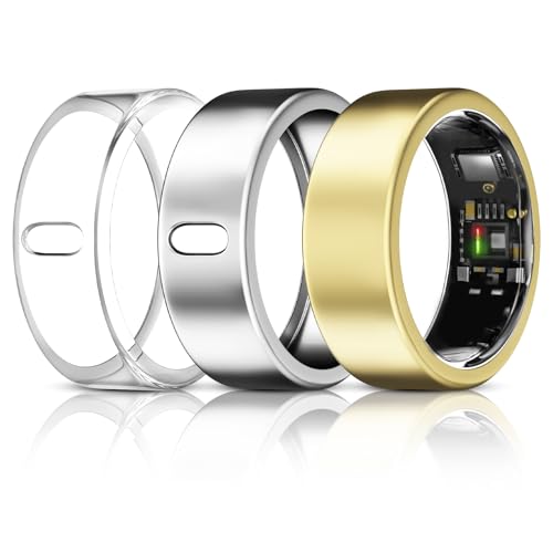 ZOOROO 3 Pack Cover Compatible with Ultrahuman Ring Air, Surport Charging with Cover on, Anti-Scratch TPU Ultra Human Ring Protector for Women Men