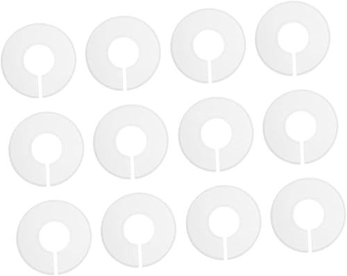 CHILDWEET 12 piezas de hebilla de tamaño para armario, perchas redondas, divisores de tamaño de armario, divisores de tamaño de armario, divisores