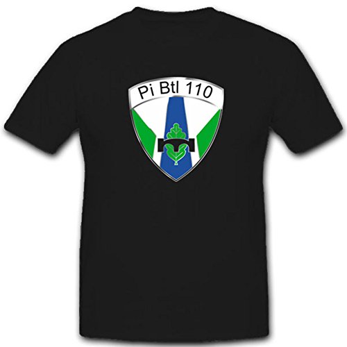 T-shirt Bataillon 110 noir 4XL finies les coupes trop serrées avec ce haut militaire