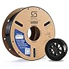 Siraya Tech Rebound PEBA 85A Flexible Filament, The Super TPU | Softer 85A Durometer for High Flexibility | 62% Energy Return, Lightweight, Nylon-Based Durability | 3D Printer Filament (Black, 800g)