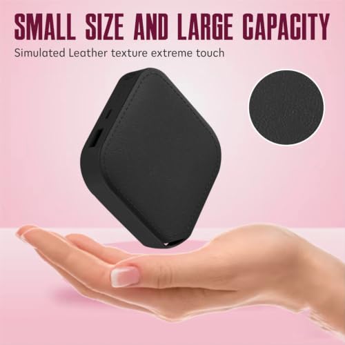 Image of 10000 mAh 18 W Compact Pocket Size Power Bank (Black, Lithium-ion) Black
