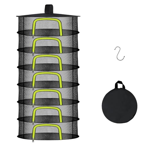 Doacpcr 7 Layer Herb Drying Rack
