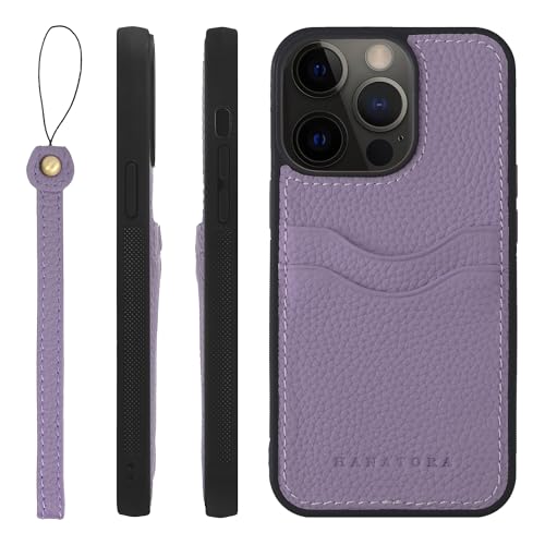 HANATORA for iPhone 13Pro �P�[�X �{�v �ϏՌ� �o���p�[�^ �X�}�z�P�[�X �X�}�z �X�g���b�v �t�� �V�������N���U�[ �M�t�g �p�[�v�� CPGGZ-13Pro-Purple