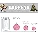 Emopeak 24Pcs Mini Christmas Balls Ornaments for Xmas Tree - 1.2 Inch Small Shatterproof Christmas Tree Decorations Hanging Ball for Holiday Wedding Party Decoration Pink