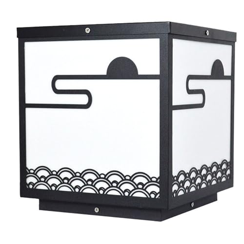Pilier de clôture imperméable LED pour illuminer l'allée du jardin et l'entrée