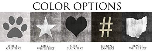 Metal Scrabble Tiles | 6"X6" #TOP1