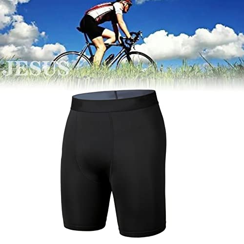 Shorts Esportivos de Compressão para Homens, Alta Elasticidade, Secagem Rápida e Respirável, Adequad