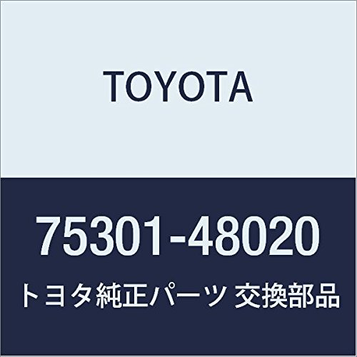Toyota Genuine Parts Radiator Grille (Front Panel) Emblem Harrier Part Number 75301-48020