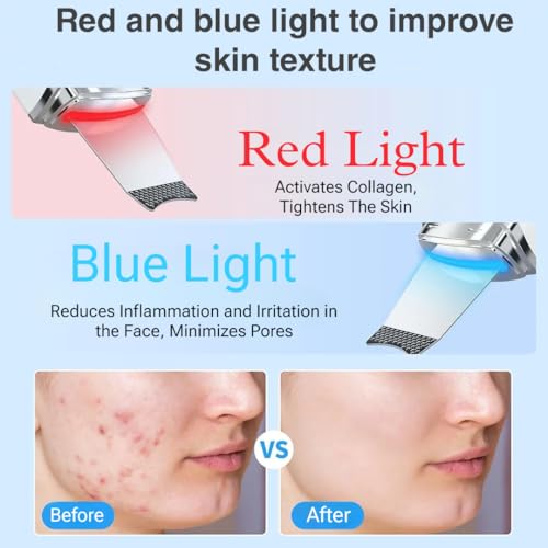 Image of Ultra Sonic-V1 | Facial Skin Scrubber Tool | Deep Cleansing Blackhead Remover | Pore Cleaning & Exfoliation Tool For Face