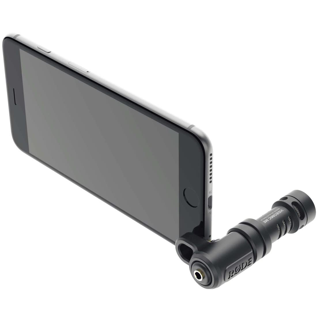 Rode VideoMic ME - Microfono direzionale per iOS e smartphone + custodia Keepdrum