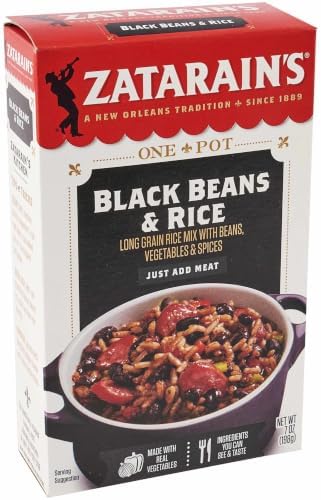 Zatarain's Black Beans & Rice, 7 oz
