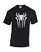 Crazy Bro's Tees Spidey Comic logo - Spider Super Hero Premium Men's T-Shirt