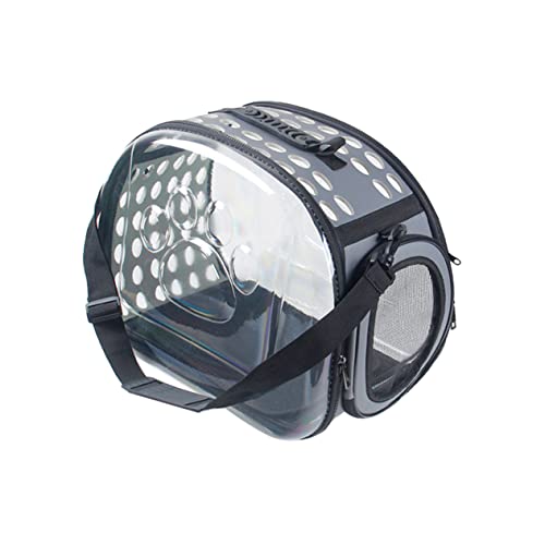 ibasenice Dog Travel Carrier Travel Backpack Portable Pet Bag Cute Pet Carrier Puppy Travel Carrier Puppy Backpack Carrier Outdoor Pet Tote Carrier for Pets Backpack Dog Carrier Grey