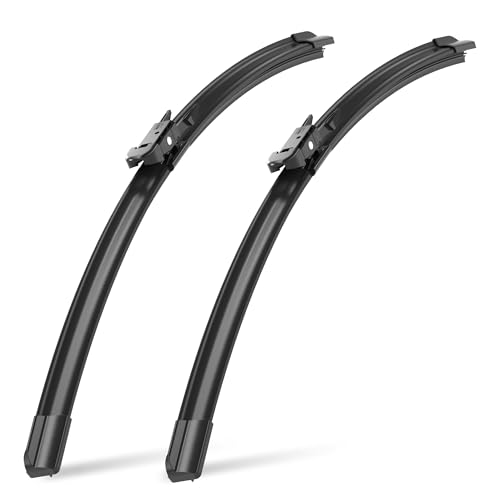 Raidbee 28+28 Windshield Wiper Blades Replacement for Ford Escape 2013-2019 Focus 2012-2018 Edge 2015-2022 Genuine OEM Quality Pinch Tab 2 Pack