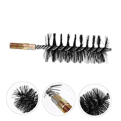 9 Peças Escova De Escova De Aço Inoxidável Escova De Tubo Ducto De Ar Escova De Fiapos Secador Cano