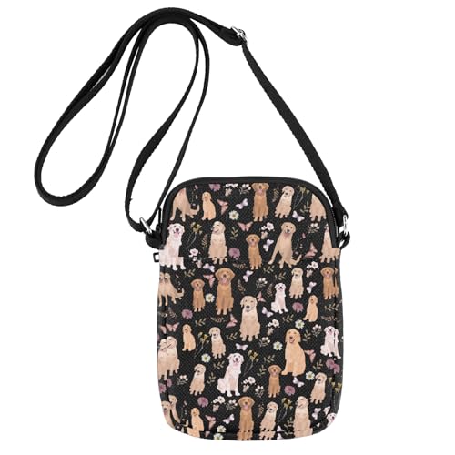 G2TUP Golden Retriever Crossbody Bag Golden Retriever Owner Gifts Golden Retriever Mom Gifts Golden Retriever Shoulder Bag