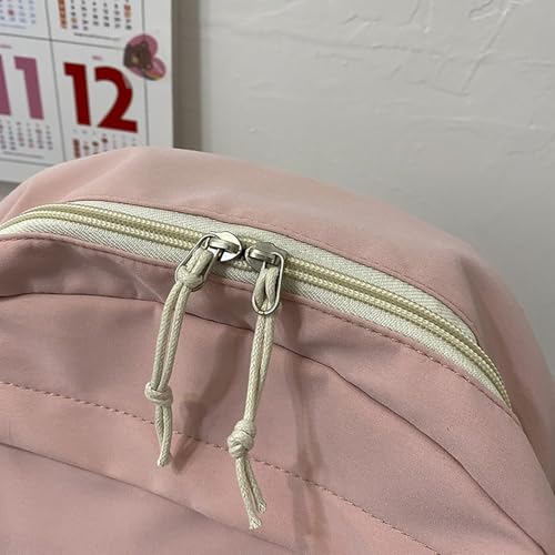 Chest Bag Shoulder Crossbody Bag Large Capacity Multifunctional Backpack USB Charging Backpack Travel (Red, One Size)3