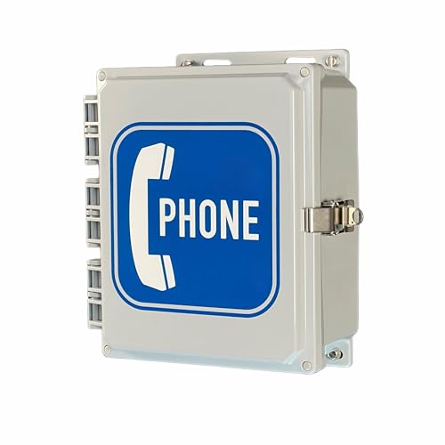 Téléphone extérieur étanche armoire interphone intempéries