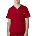 Carhartt Men's Ripstop Solid Utility Scrub Top, Red, Large