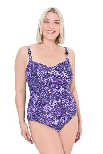 Maillot de bain une pièce Iris d'Ulla Popken, la qualité supérieure pour femme