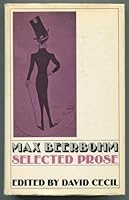 Max Beerbohm: Selected Prose B001IOSKJU Book Cover