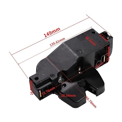 Cerradura trasera Citroen C3 C4 C8 soluciona fallo de cierre maletero 871972 3