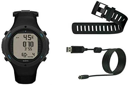 DiveCatalog Suunto D6i Novo Dive Computer w/Bungee, Whistle, USB, and Extension Strap (Stone)