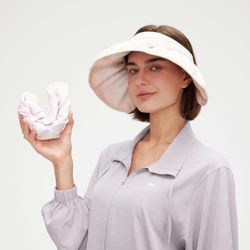 Visera para mujer con ala ancha y protección UV 50+ miniatura 2
