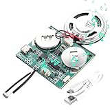 Soundmodul Bespielbar 8MB Ulegqin Lichtsensor Soundmodul MP3 Audiochip Modul mit Lautsprecher und Micro Schnittstelle für Grußkarten/Besprechbare Grußkarte/DIY Spieluhr