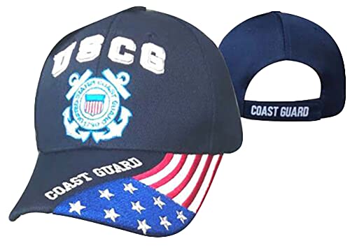 Gorra bordada oficial U.S. Coast Guard miniatura 1