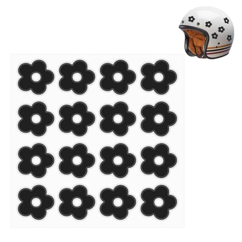Autocollants de casque moto imperméables en vinyle résistant PH PandaHall pack de 16 motifs