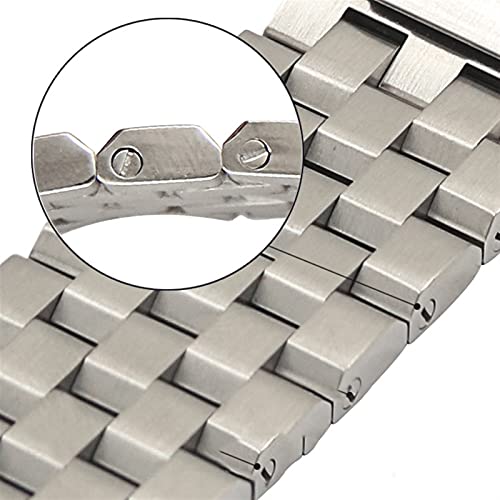Bracelet en métal solide pour montre de luxe interchangeable 20mm - 3