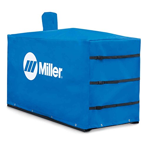 Image of Miller 195301 Protective Cover, Blue W/Logo 26W X 58L X 30H