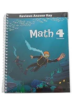 Office Product BJU Press Math 4 Reviews Answer Key, 3rd Edition, Grade 4 Book