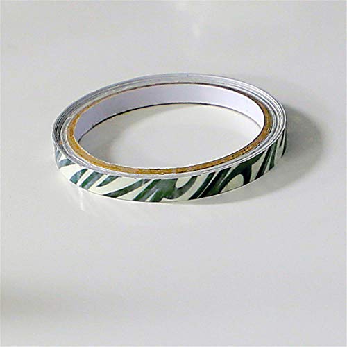 Bordure de papier peint Lumineux Décoration murale amovible Frise Murale Autocollant en PVC Plinthe Autocollant imperméable 1cm X 300cm