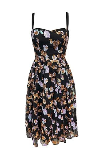 Image of Dress The Population Women's Nessa Fit and Flare Midi Dress