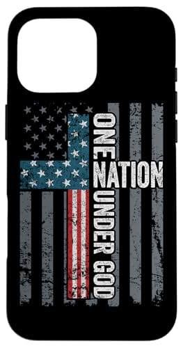 ONE NATION UNDER GOD - NX` USA NXtbO S X}zP[X iPhone 16 Pro Max p