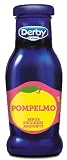 Derby Blue Succo di Frutta Pompelmo 24 Bottigliette da 200ml, Senza Zuccheri