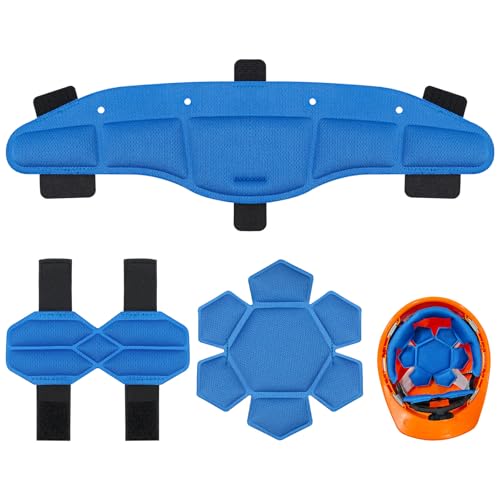 Hard Hat Sweatband Top Pad and Suspension Pad, Sweat Band for Safety Helmet