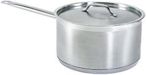 Sartén comercial de acero inoxidable de 2 cuartos de galón - NSF