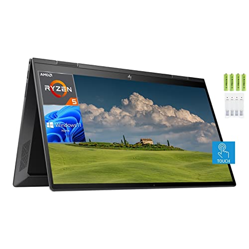 Hp Envy X360 2-In-1 15.6" Fhd Touchscreen Convertible Laptop Computer, 6-Core Amd Ryzen 5 5625U (Up To 4.3 Ghz), 16Gb Ram, 1Tb Pcie Ssd, Backlit Keyboard, Wi-Fi, Bluetooth, Windows 11 Home, W/Battery #TOP11