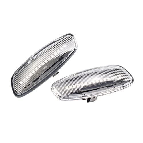 Intermitentes secuenciales LED para Peugeot 308 y Citroen C4 luces de marcador lateral