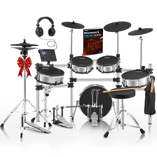 AKLOT Acoustic-Style Electric Drum Set (B-CORE543D)