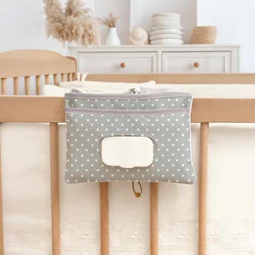 HAMUR Baby Diaper Bag Organizer – Compact & Foldable Stroller Pouch for Newborn Essentials | Travel-Friendly | Fits Boys & Girls ( Fox) by HAMUR HOME - Image 5