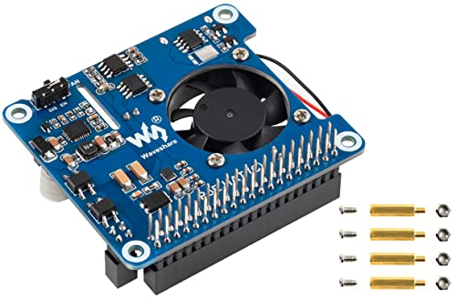 PoE HAT pour Raspberry Pi à double sortie régulée IEEE 802.3af/at